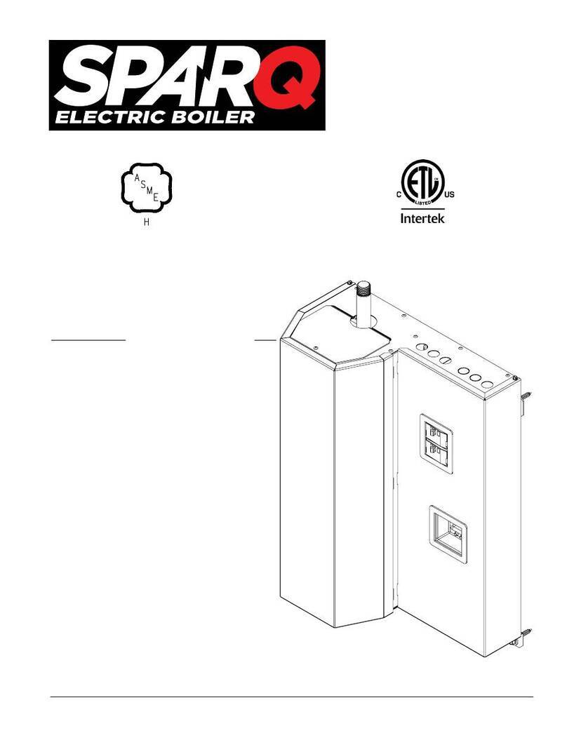 SPARQ SWA16 Installation, operating and service instructions