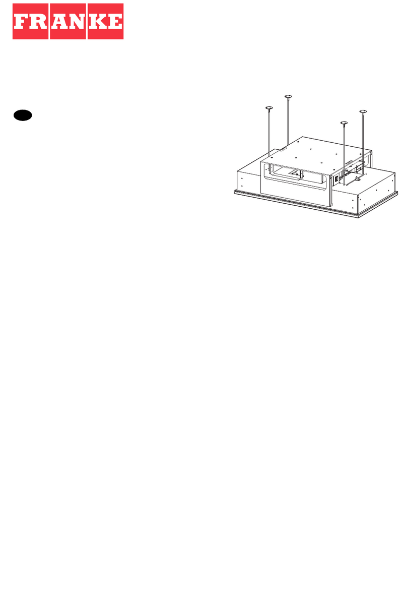 Franke FCMY 90 C WHG A FL user manual