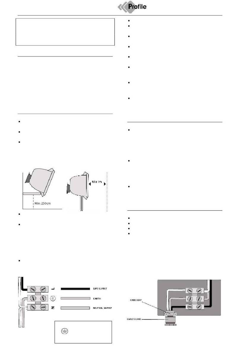 Profile PLI 144 manual