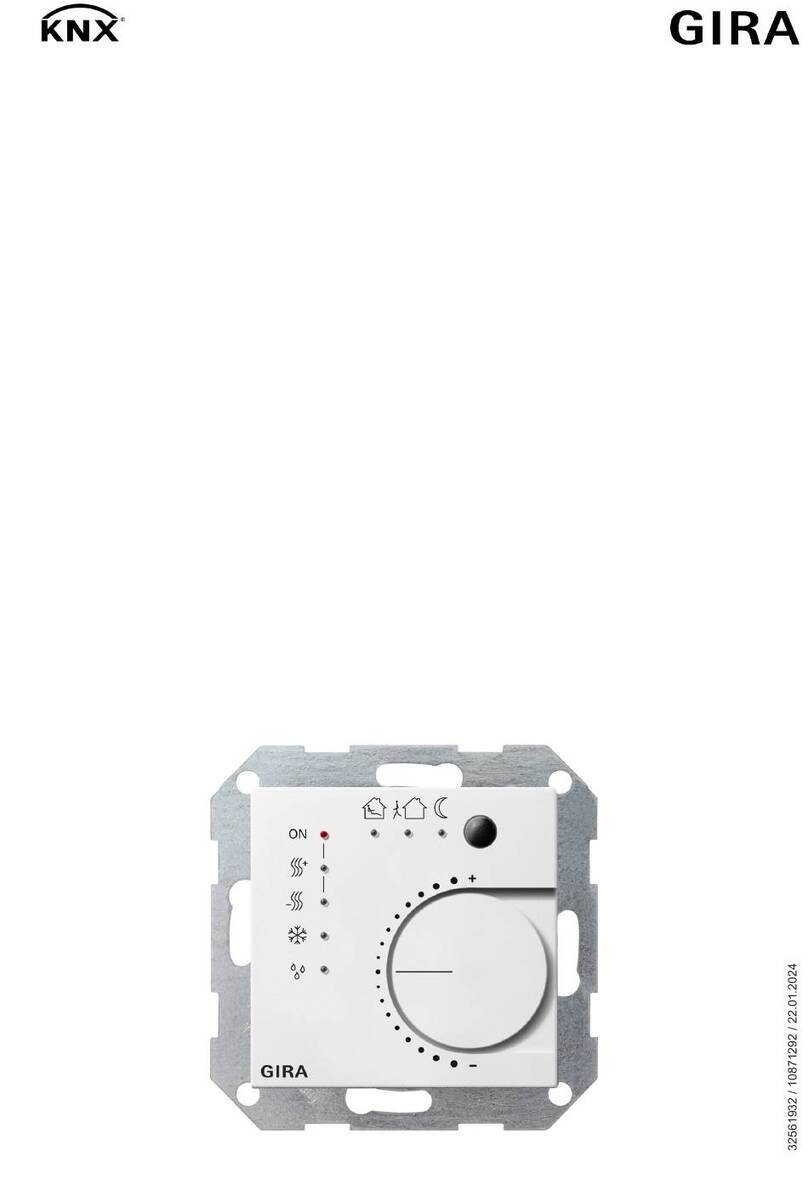 Gira 2100 Series User manual