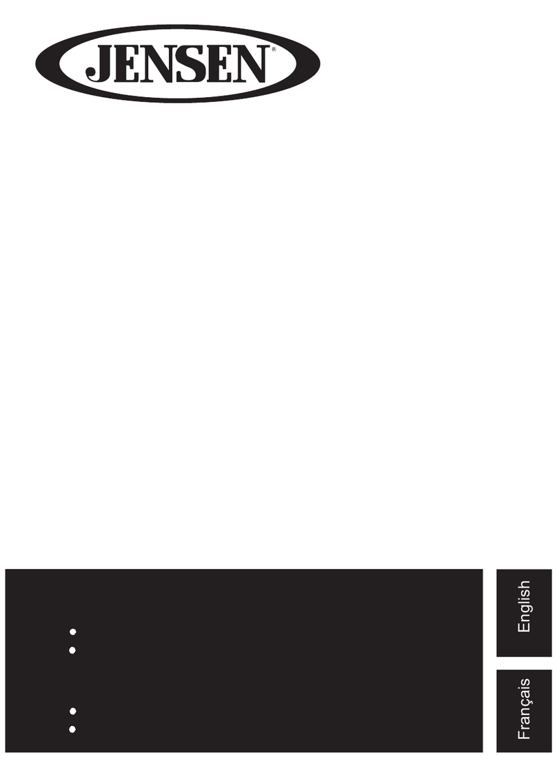 Jensen JE4023 User manual