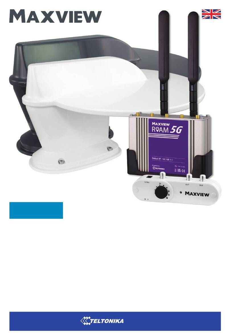 Maxview Roam 5G Combo Installation & user's instructions
