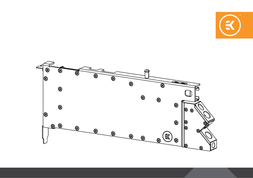 ekwb EK-Pro RTX A5500 Rack - Ni+Inox User manual