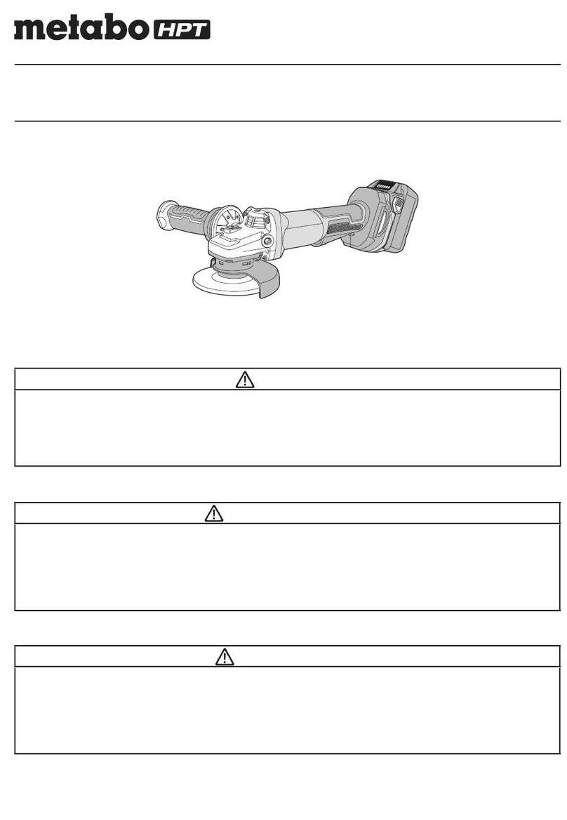 Metabo HPT G 1812DF Troubleshooting guide