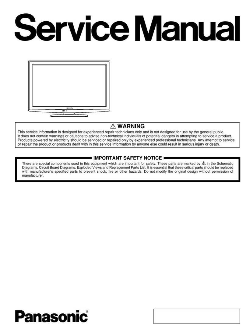 Panasonic TCL37D2 - 37" LCD TV User manual Panasonic TCL37D2 - 37" LCD TV User manual