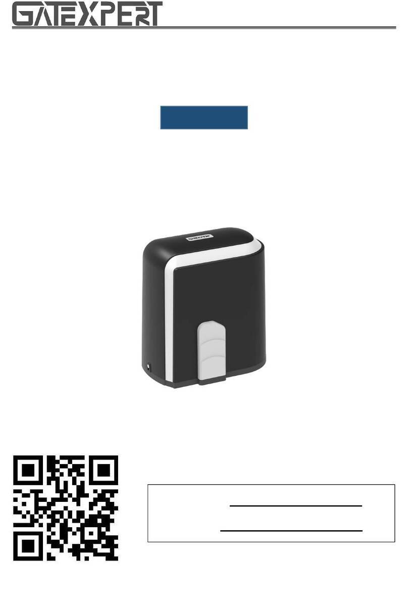 GATEXPERT GA500DC user manual