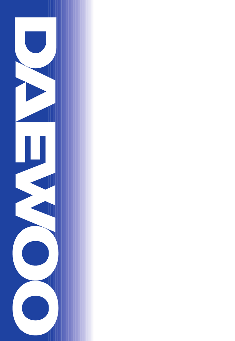 Daewoo 526X User manual