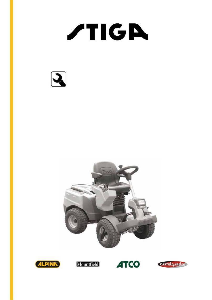 Stiga PARK PRO 900 Workshop manual