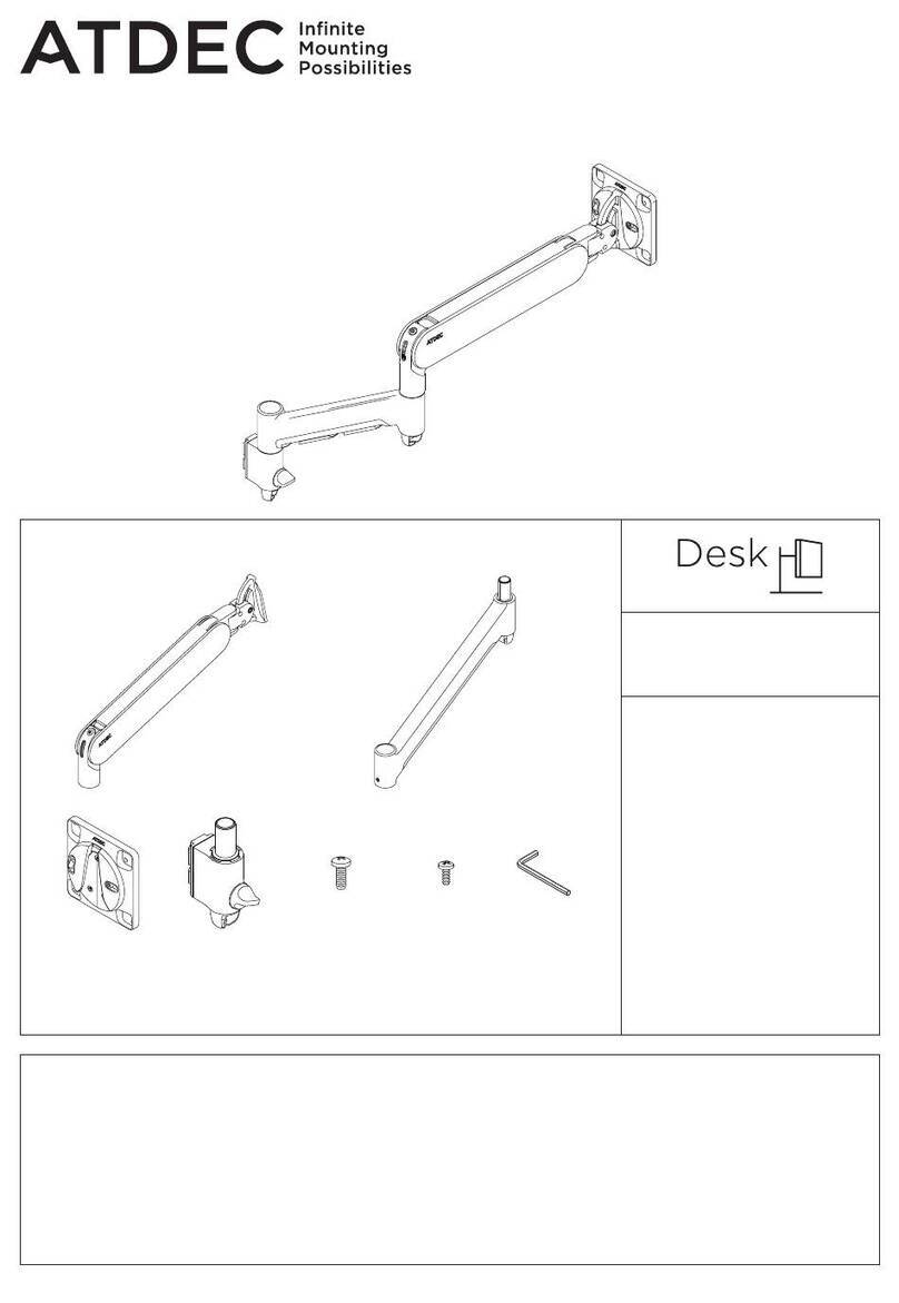 Atdec AWM-ADTC User manual Atdec AWM-ADTC User manual