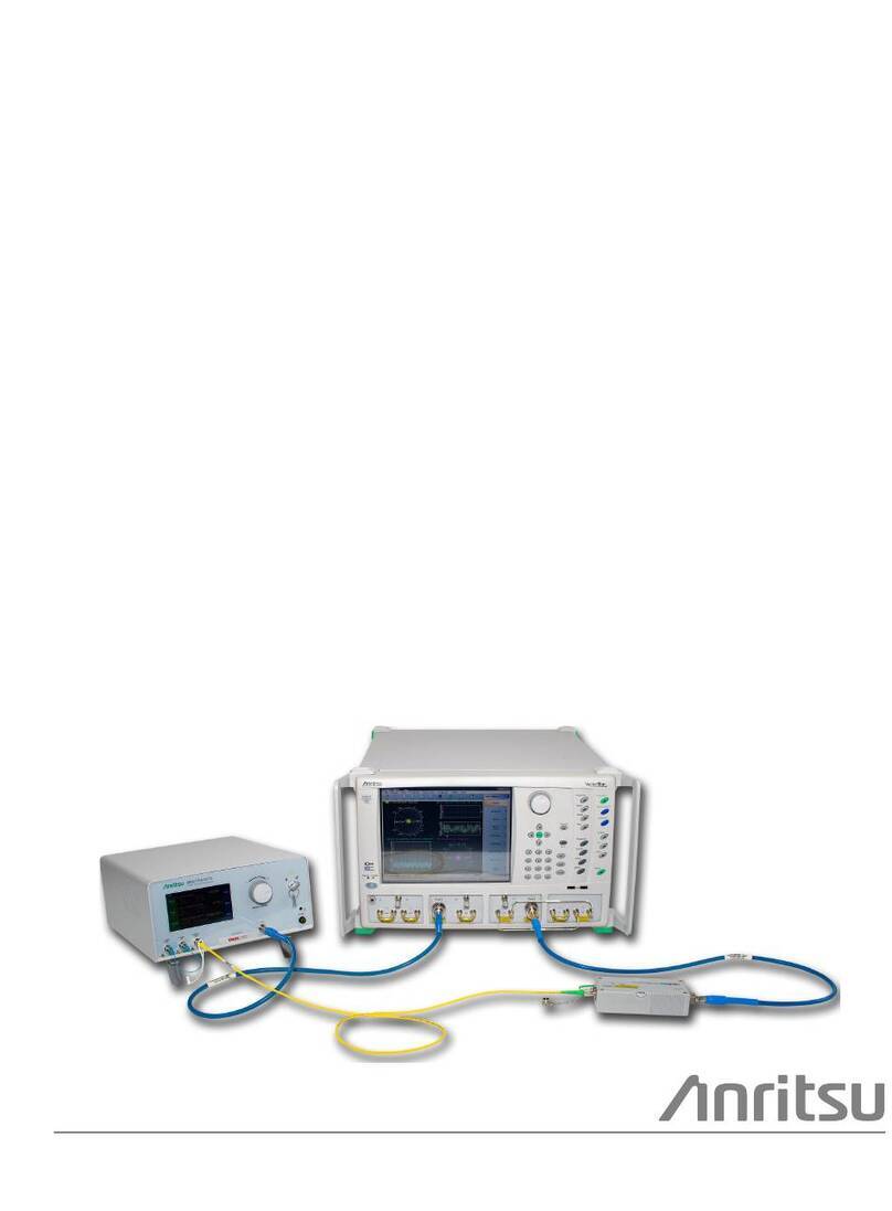 Anritsu VectorStar ME7848E Series User manual
