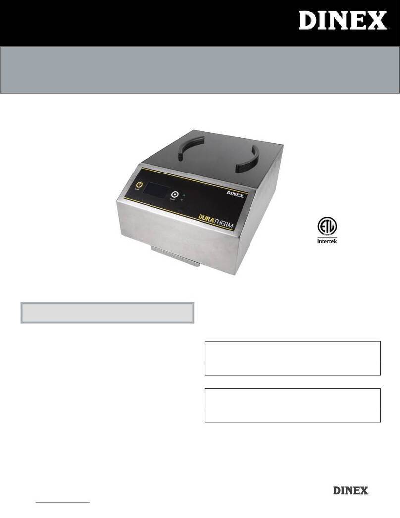 CFS DINEX DuraTherm DX2011208 Operating and maintenance manual