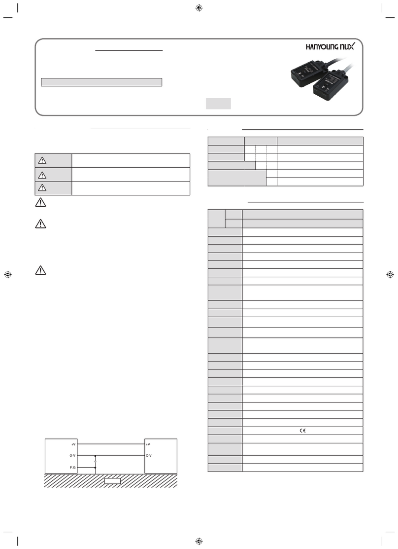 HANYOUNG NUX PY Series instruction manual