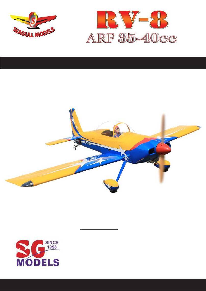 Seagull Models Van's RV-8 User manual