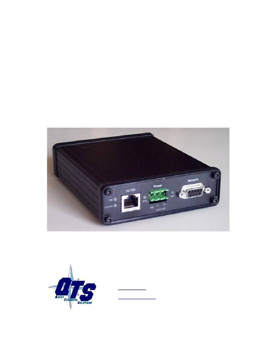 QTS AN-X3-AMX user manual