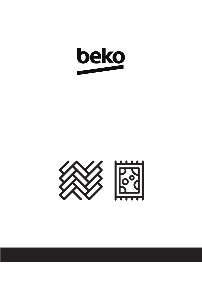 Beko VCW 30915 WR User manual