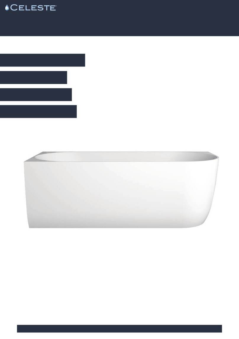 CELESTE CASERTA BT1300WH-170L instruction manual