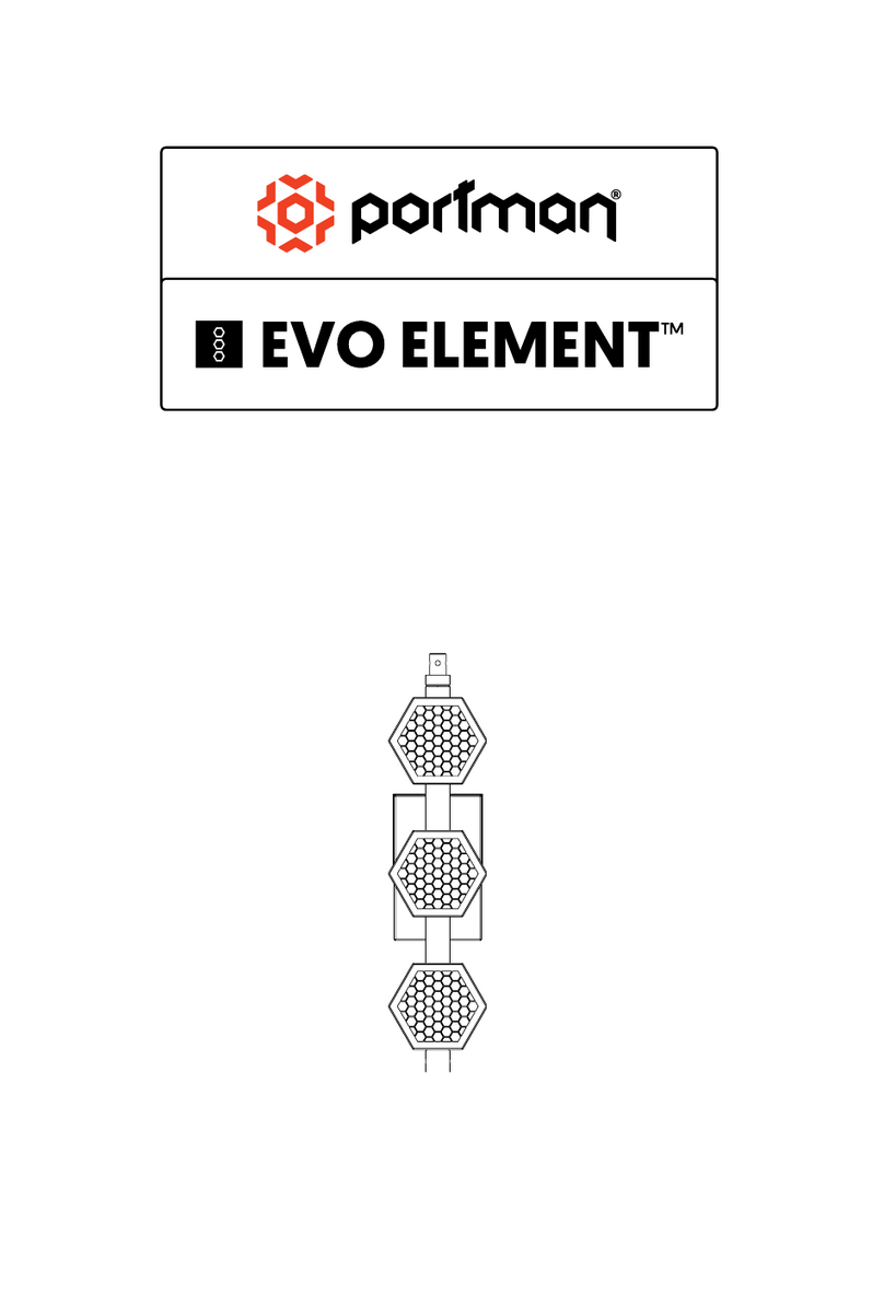 PORTMAN EVO ELEMENT User manual
