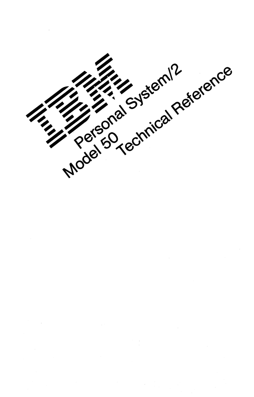 IBM Personal System/2 50 Use and care manual