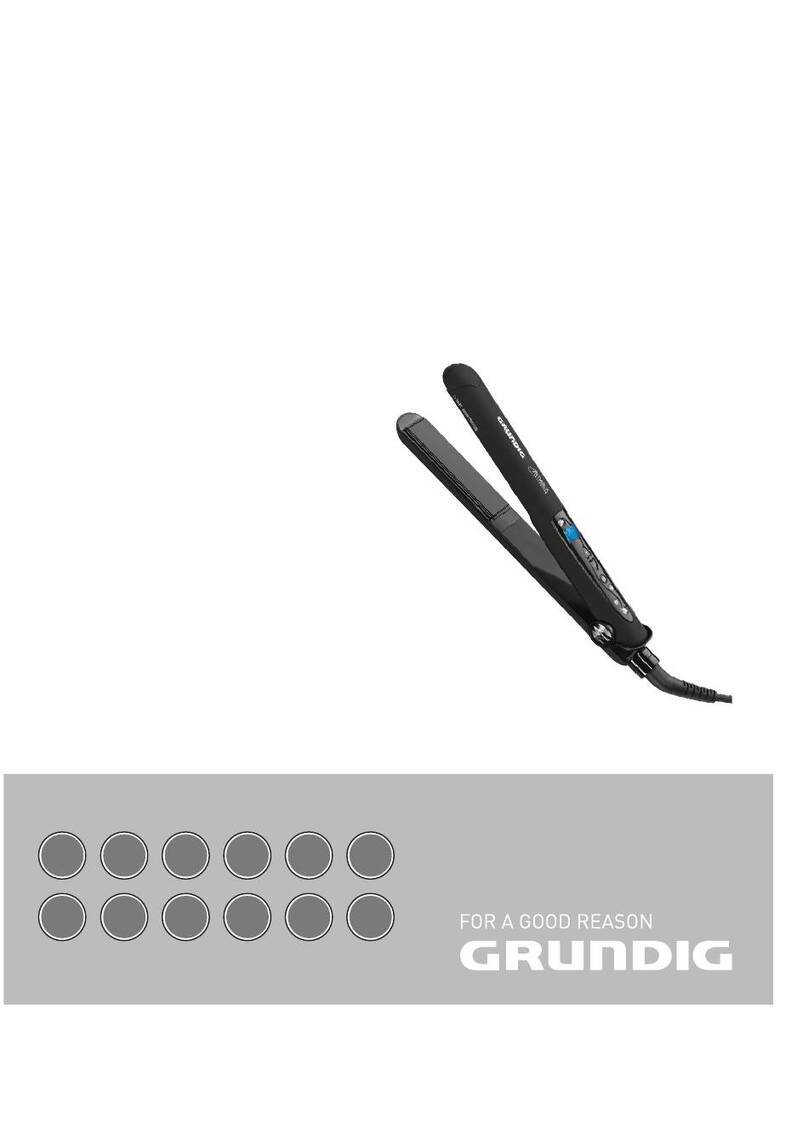 Grundig CATWALK STRAIGHT & CURLS User manual