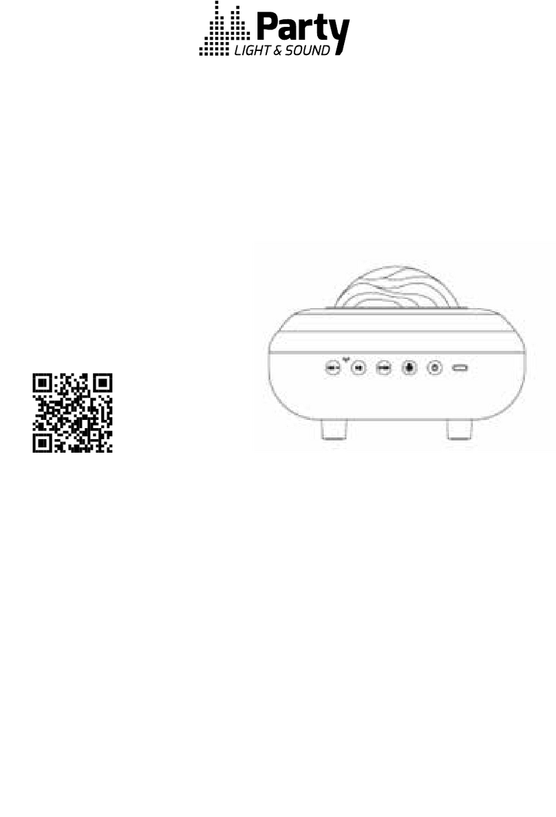 Party Light & Sound NEBULA user manual