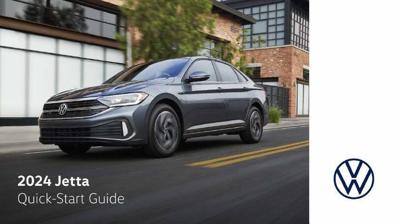 Volkswagen Jetta 2024 quick start guide