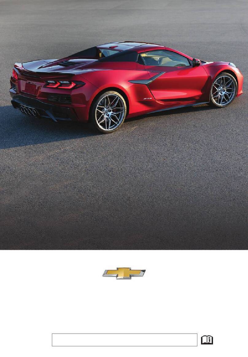 Chevrolet Corvette 2023 Assembly instructions