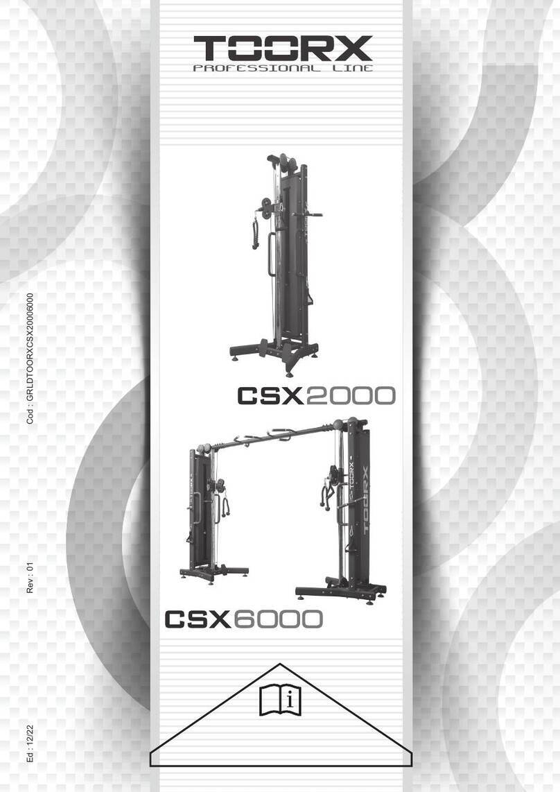TOORX CSX2000 instructions