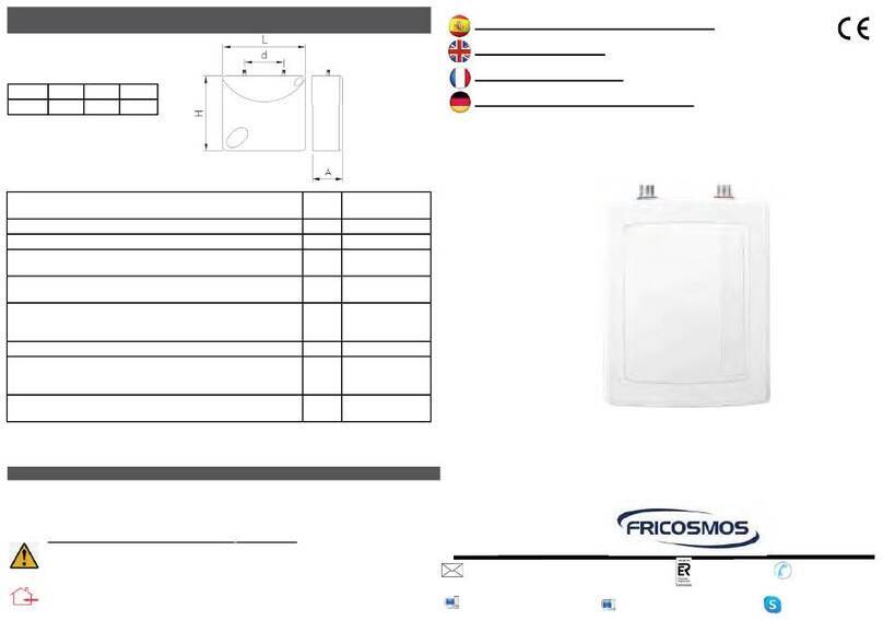 Fricosmos 461456 manual Fricosmos 461456 manual