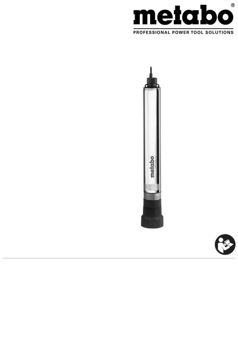 Metabo TBP 6200/8 Inox Original instructions
