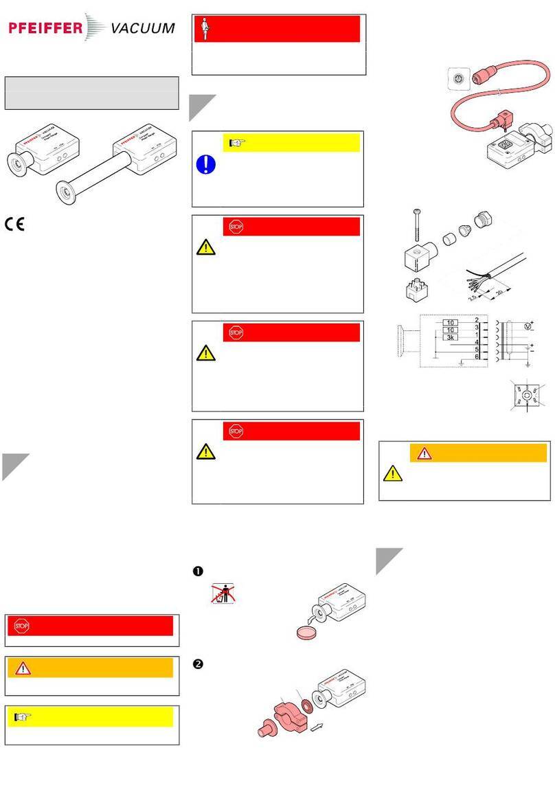 Pfeiffer Vacuum TPR 261 User manual