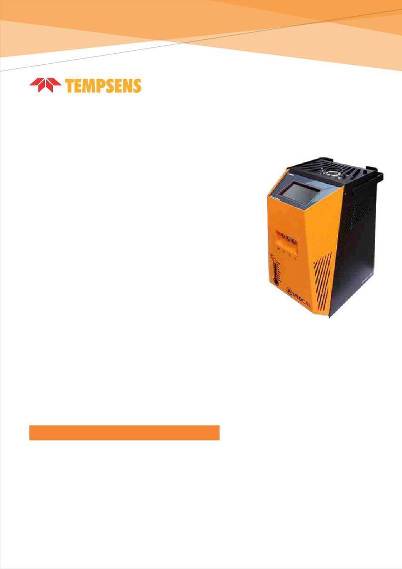 Tempsens CALsys-15/110 Autocal user guide