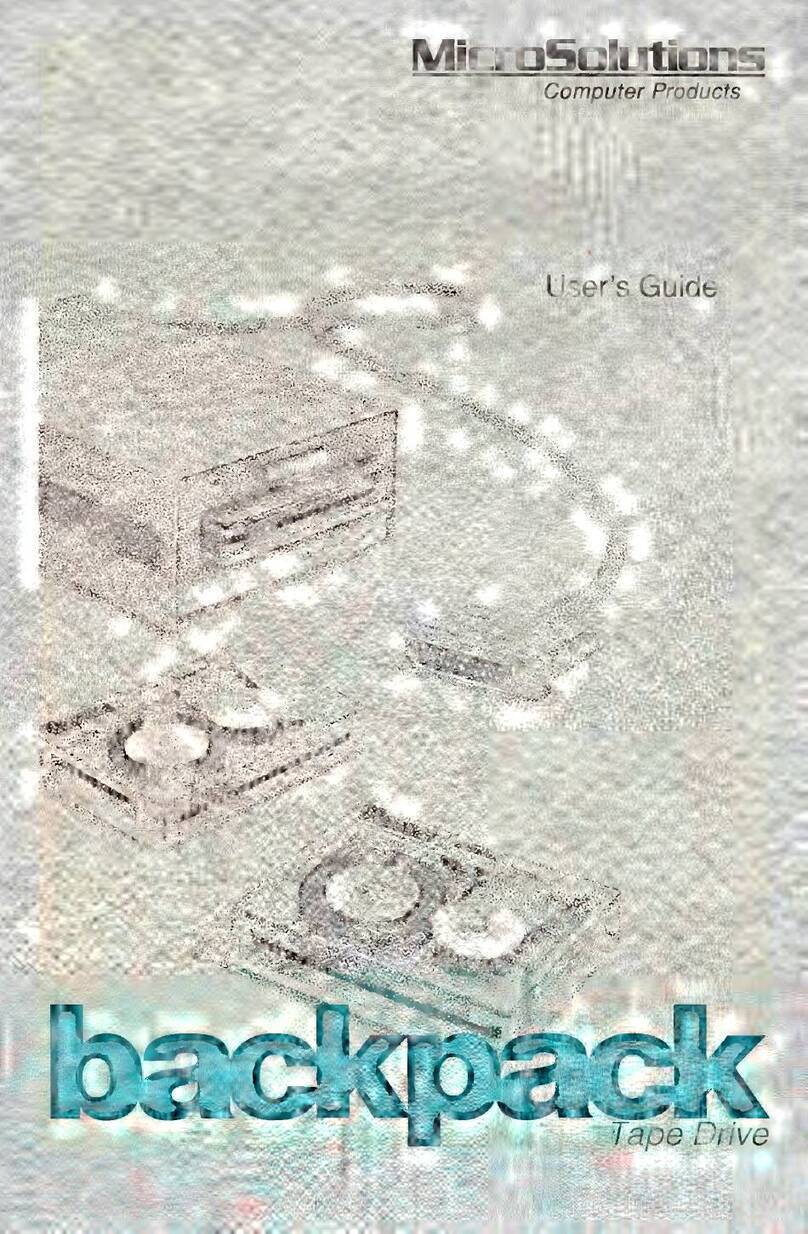 Micro Solutions backpack 141080 User manual