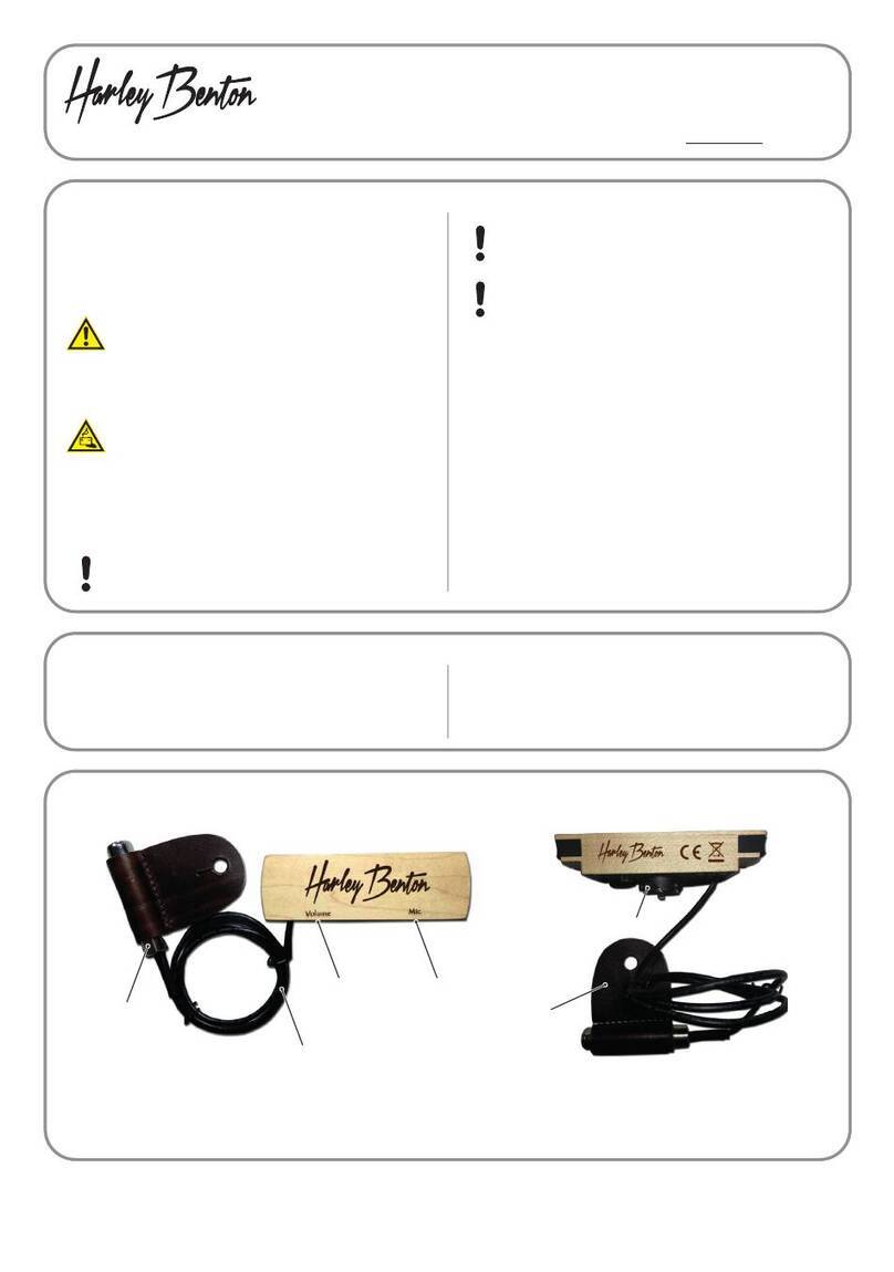 Harley Benton TrueTone SH-30 Pro Active User manual