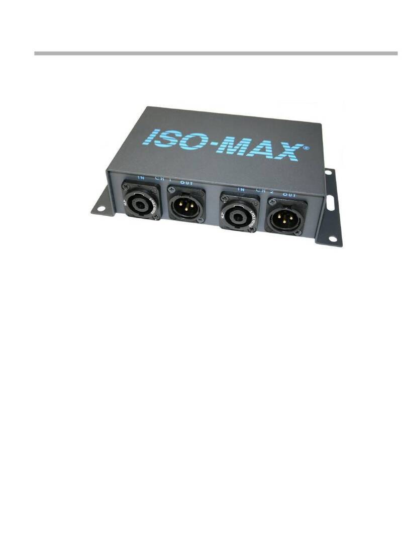 Iso-Max SS-1SR user guide