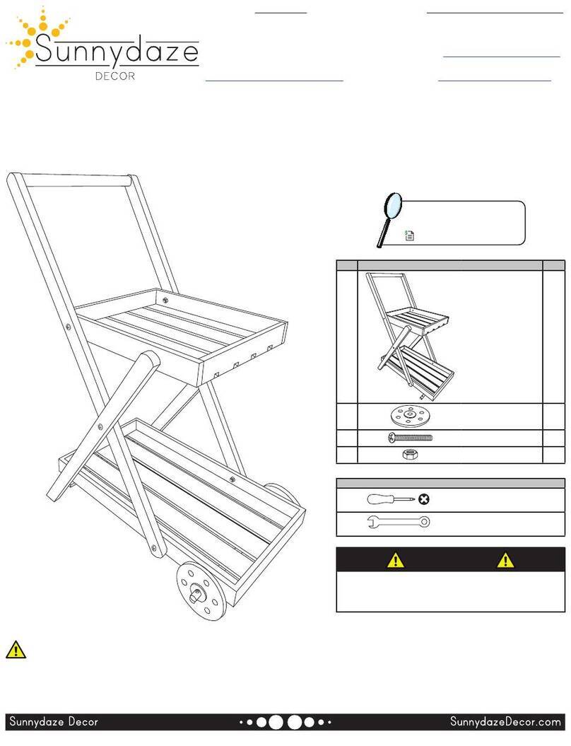 Sunnydaze Decor IEO-8226 manual