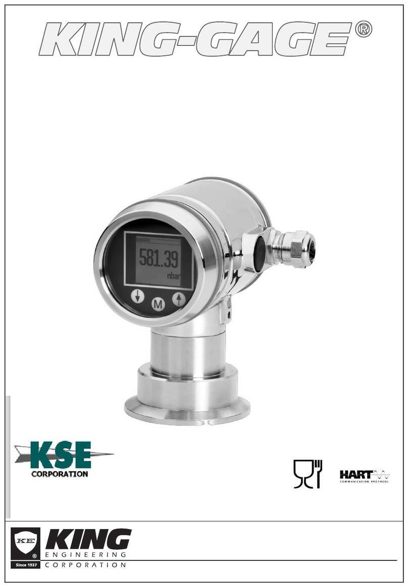 King-Gage 5800 Series User manual