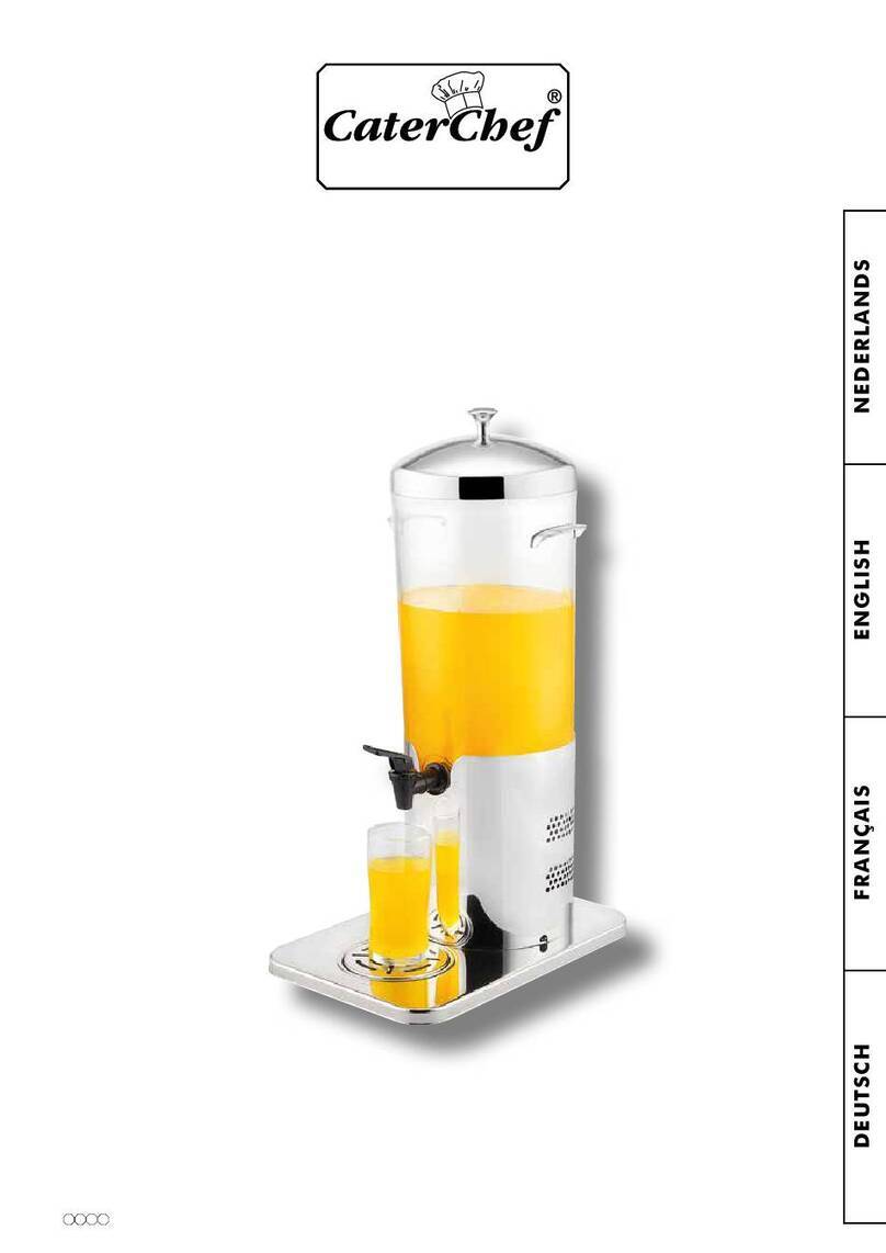 Cater Chef 537.008 user manual