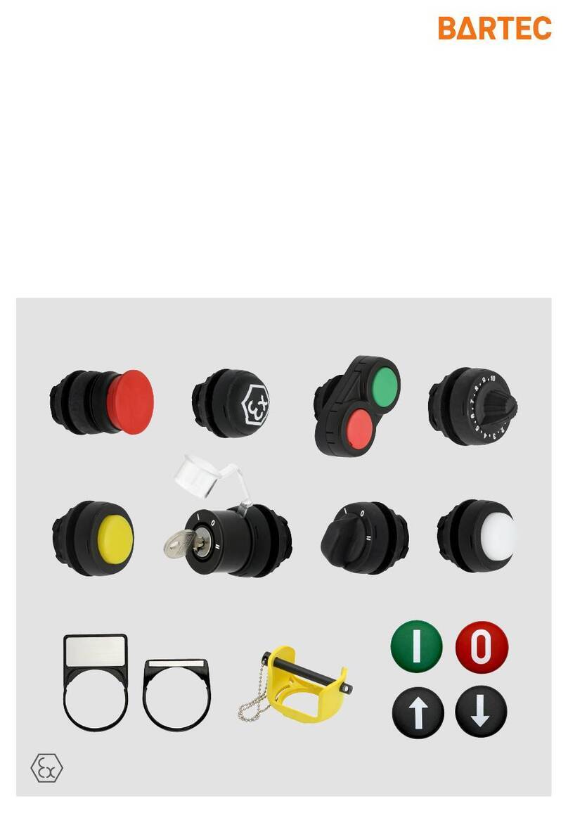 Bartec 07-3400 Series Operational instructions
