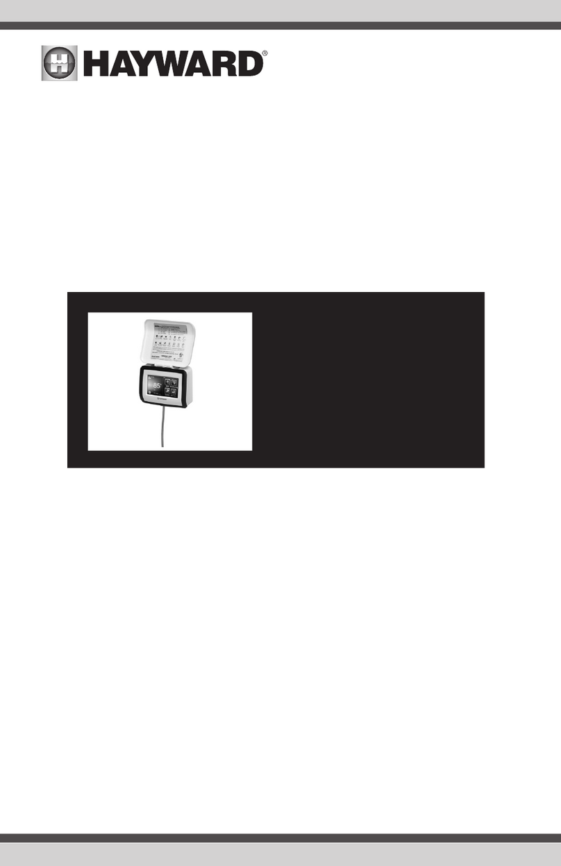 Hayward HLXPLCONTROL User manual