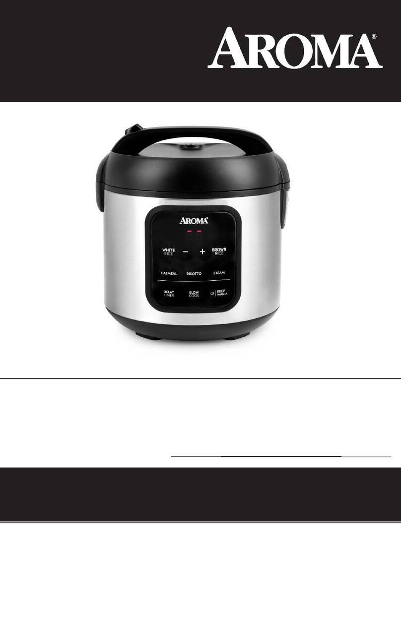 Aroma ARC-5204SB instruction manual
