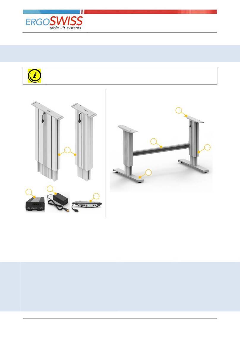 Ergoswiss SL 14 Compact Series User manual