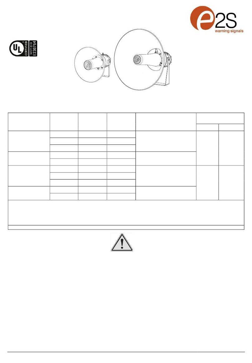 E2S D2xS2F Series instruction manual