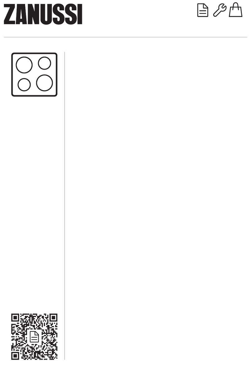 Zanussi ZIBE641K User manual