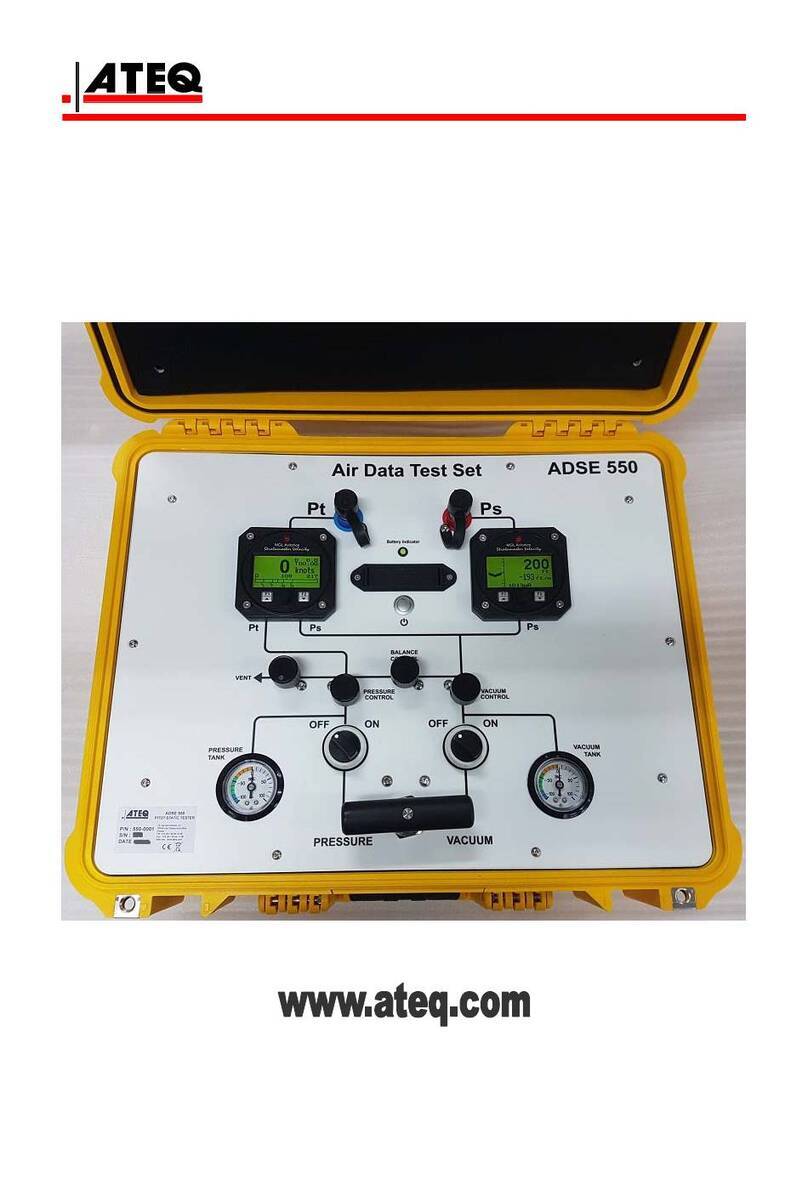 ATEQ ADSE 550 User manual