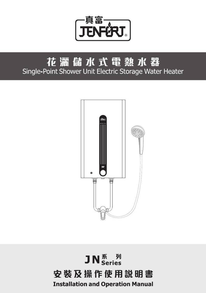 JENFORT JN Series Installation and operation manual