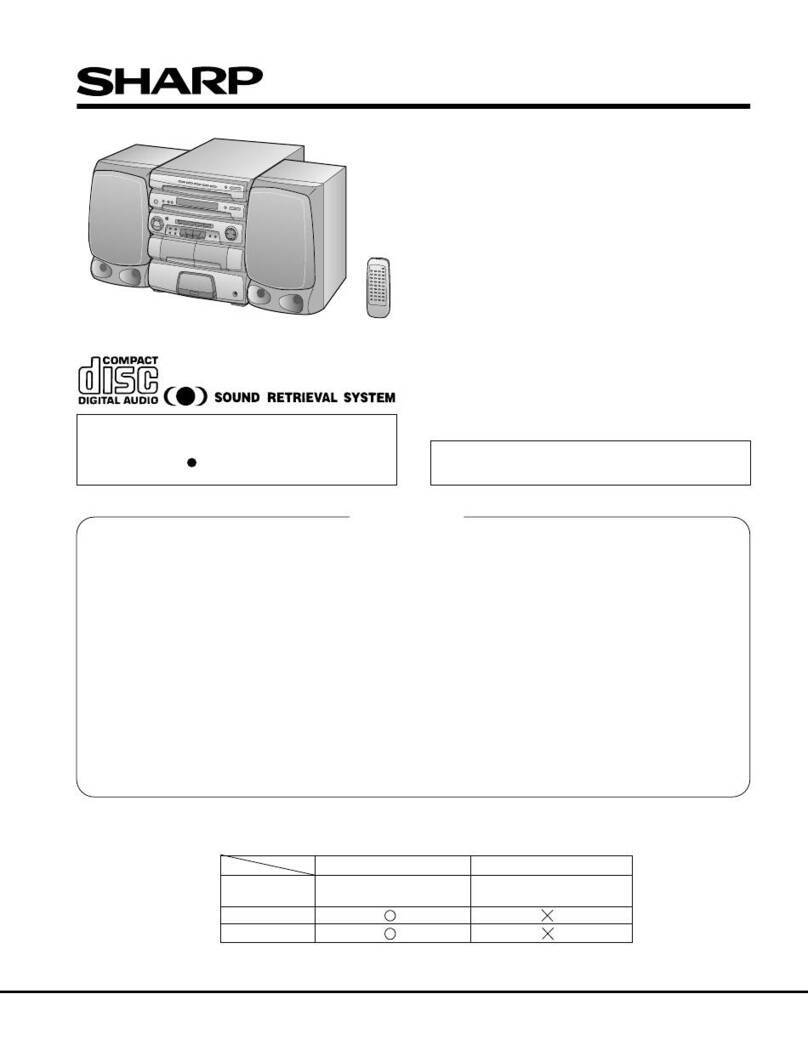 Sharp CMS-R600X(BK) User manual Sharp CMS-R600X(BK) User manual