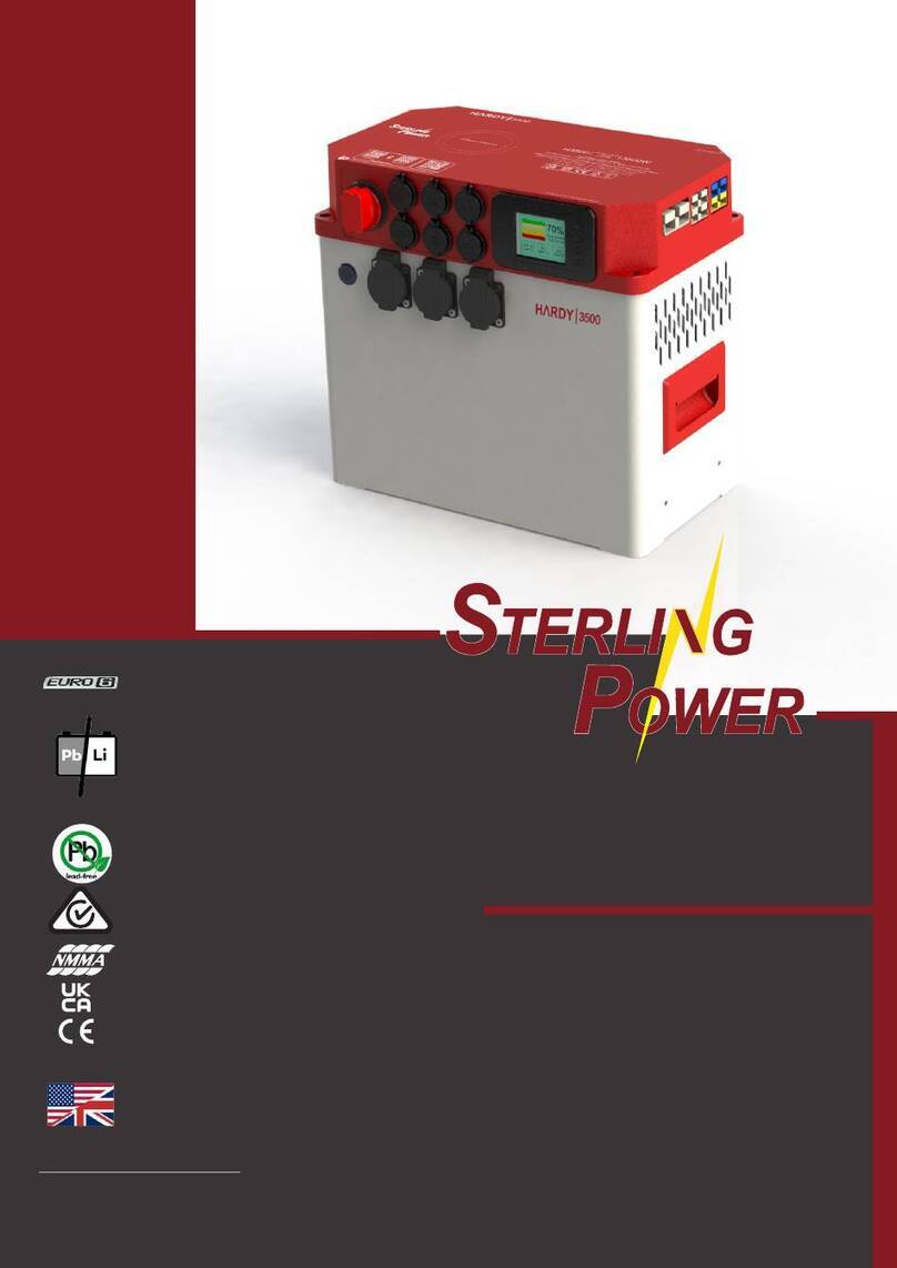 Sterling Power HARDY H3500 Handbook