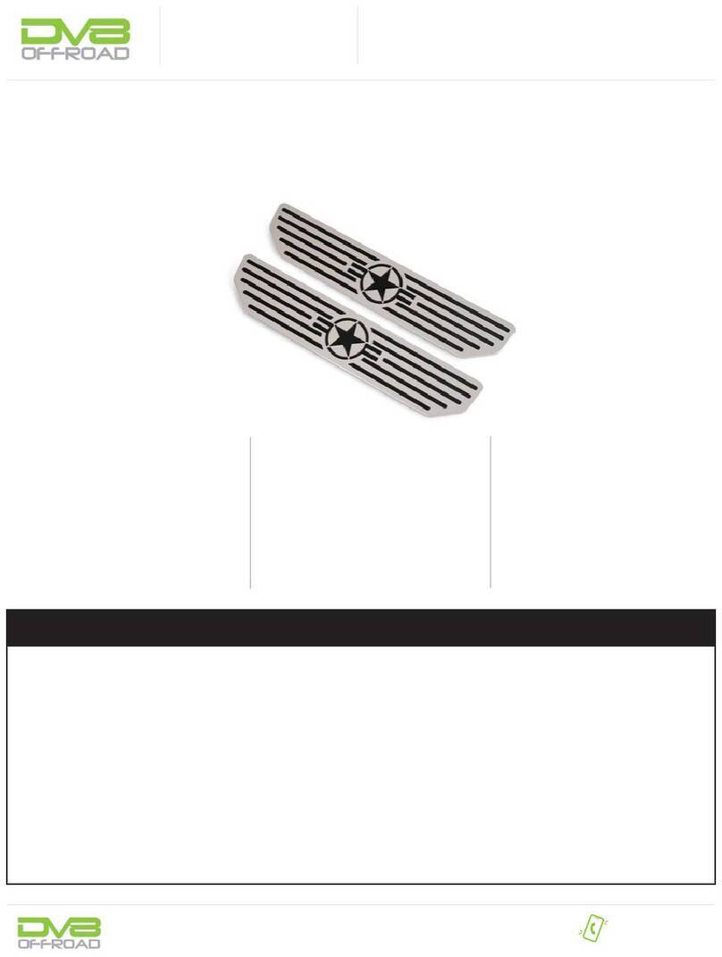DV8 OFFROAD D-JP-180014-STR4 User manual