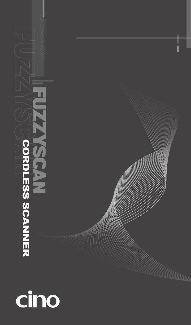 Cino FuzzyScan Series quick start guide