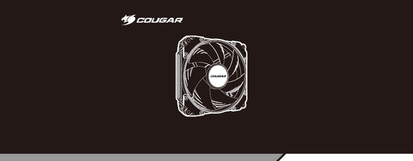 COUGAR APOLAR 120 ARGB User manual